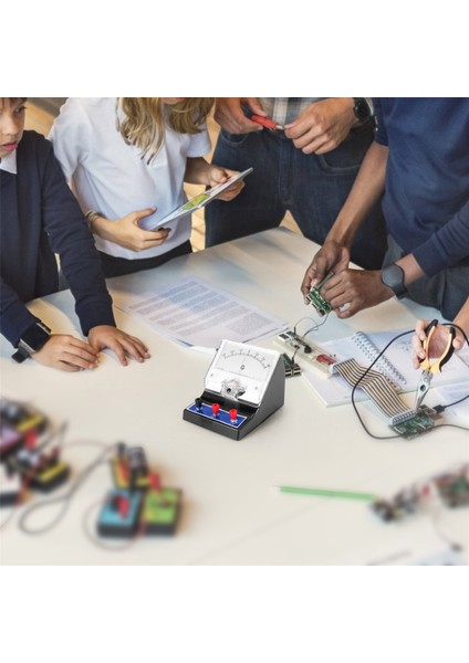 Analog Ampermetre Işaretçi Tipi Elektrik Akımı Amper Test Cihazı Hassas Ampermetre Mikroampermetre Galvanometre (Yurt Dışından)