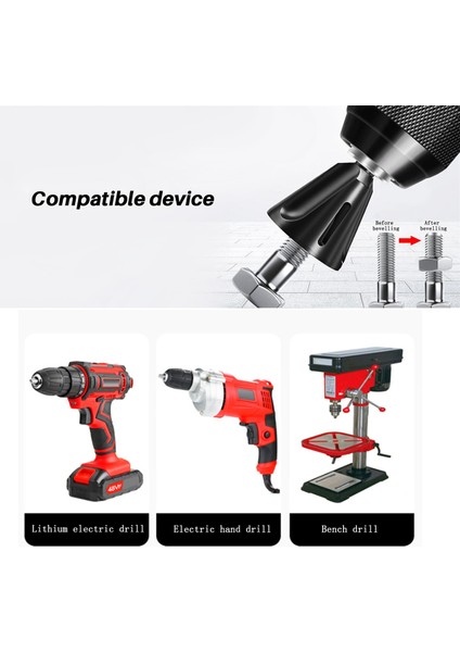 5-25MM Çapak Alma Tungsten Çelik Pah Kırma Makinesi Dış Pah Dişi Edger Vida Çubuk Cıvata Çapak Alma (Yurt Dışından) fiyatları