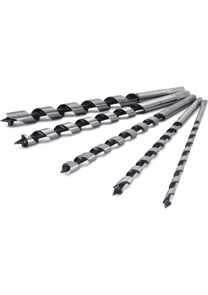 5 Adet 230MM Altıgen Ekstra Uzun Nokta Büküm Ahşap Matkap Uçları Seti Ağaç Işleme Büküm Matkap Ucu Araç Seti 6 8 10 12 14MM (Yurt Dışından)