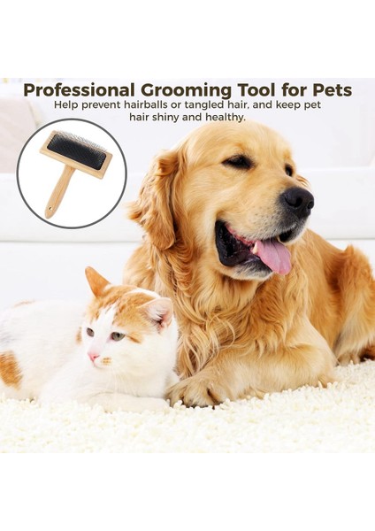 2 Pcs Yün Tarak Makinaları, Yün Için 6.1 Inç x 4.8 Inç El Tarak Makinaları, Zanaat Yün Keçe Karıştırma Aleti, Pet Slicker Fırça (Yurt Dışından) indirimleri