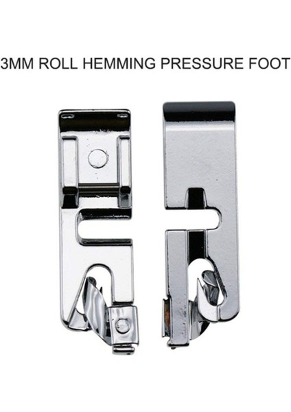 Dar Rulo Ayak Dikiş Makinası Hemmer Baskı Ayağı 3'lü Set (Yurt Dışından) fiyatları