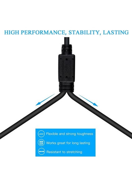 Xlr Ayırıcı Kablo, 1 Xlr Dişi 2 Xlr Erkek Y Kablo Dengeli Mikrofon Ayırıcı Kablosu Ses Adaptörü 1 Paket (Yurt Dışından)