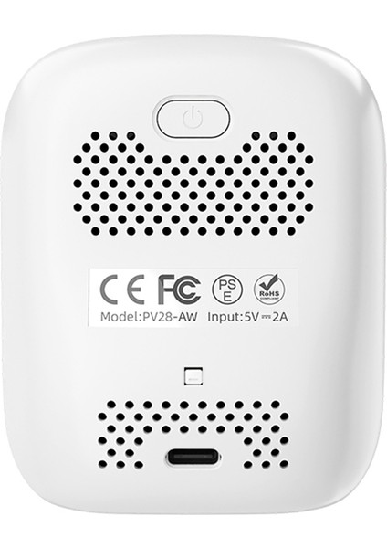 PV28 Akıllı Wıfı Mini Co Dedektörü, 3'ü 1 Arada Iç Hava Kalitesi Monitörü, Co Sıcaklık Nem Ölçer Monitör Co Test Cihazı (Yurt Dışından)