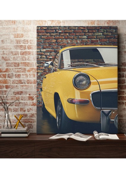 Gift Klasik Araç Kanvas Tablo 70X100CM-12