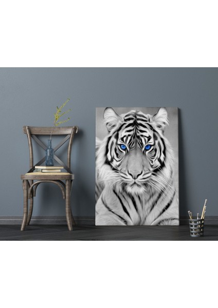 Home Tiger Tasarımlı Kanvas Tablo 70X100CM-1