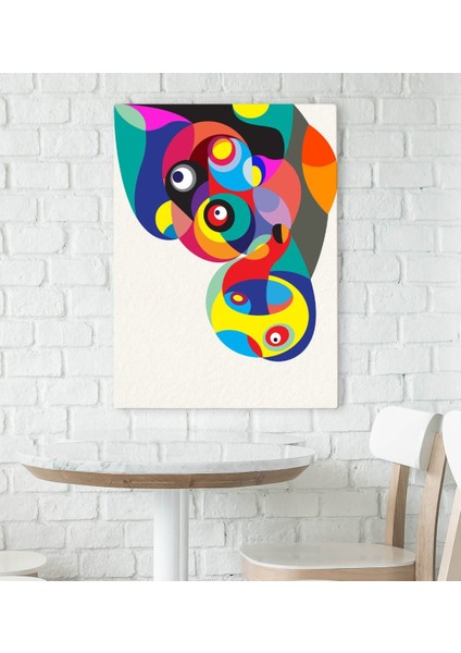 Gift Cafe & Bar & Restaurant Konseptli Kanvas Tablo 70X100CM-20