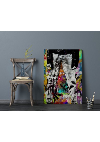 Home Ok Bye Tasarımlı Kanvas Tablo 70X100CM-1