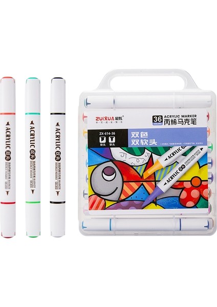 Akrilik Işaretleyiciler Dıy Boyama Boyama Kalemleri Su Bazlı Işaretleyiciler (Yurt Dışından)