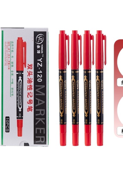 Su Geçirmez Büyük Başlı Markörkalın Uçlu Markörhızlı Kuru (Yurt Dışından)