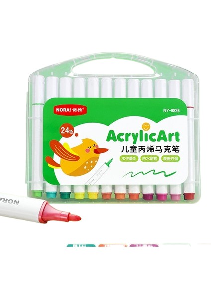 Akrilik Markör Çocuk Resim Sanatı (Yurt Dışından)