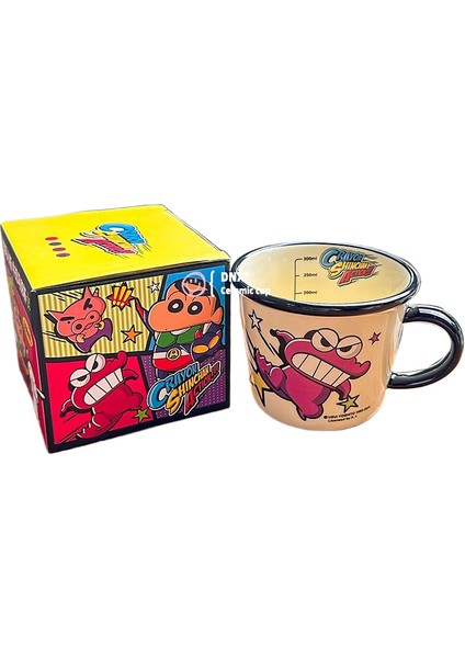 Crayola Seramik Kupa Kahve Süt Kahvaltı Kupa (Yurt Dışından)