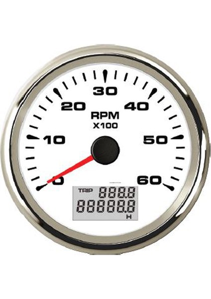 Sealux Devir Göstergesi 6000RPM 12/24V Ø85MM