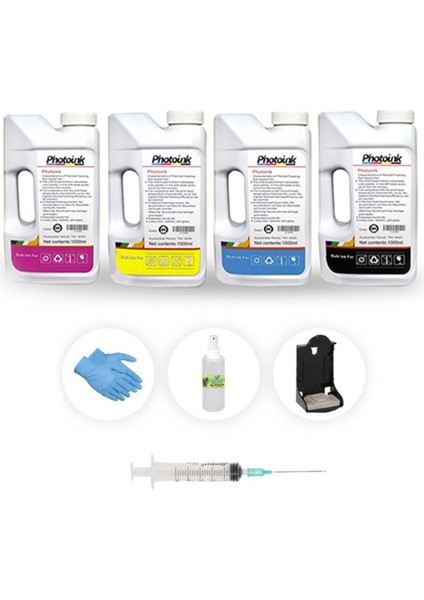 Hp Smart Tank 513 50.000 Sayfalık Photoink Dolum Seti