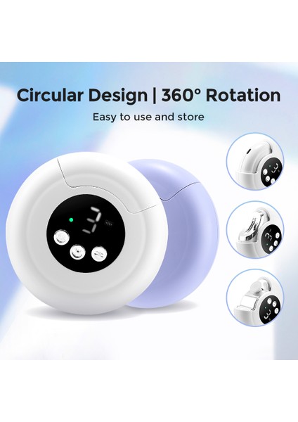 2 In 1 Elektrikli Tırnak Makası Manikür 360 ° Dönen Tırnak Makası Bebek Parmak Ayak Makas Pedikür Manikür Çivi Kesici (Yurt Dışından) modelleri