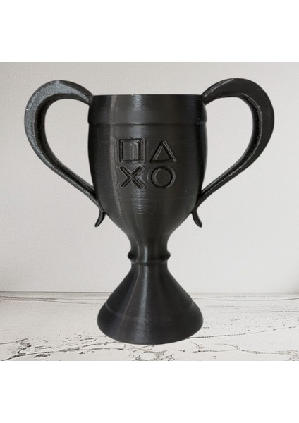 3D Baskı - Playstation Trophy - Playstation Başarı Kupası - Playstation Ödül Kupası