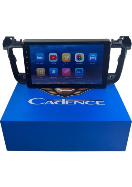 Peugeot 508 2011-2018 Cadence 6-128 (Sim Kartlı) 360 Cam Destekli Pro Oem Multimedia