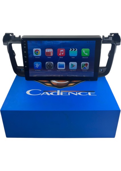 Peugeot 508 2011-2018 Cadence 6-128 (Sim Kartlı) 360 Cam Destekli Pro Oem Multimedia