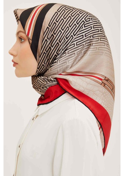 E23YA8930D0437 Dj Saf Ipek Eşarp 8930D (T) (Nostalji Twill) modelleri