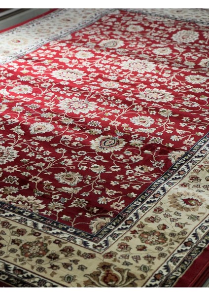 Asaryün Halı Ipek H5500 Bordo Ipeksi Geleneksel Renkli Göbekli Klasik Desen Salon Halısı Modern fiyatları