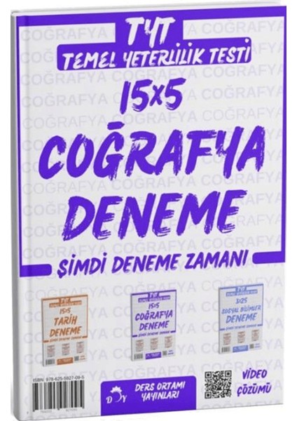2025 Tyt Coğrafya 15 x 5 Deneme