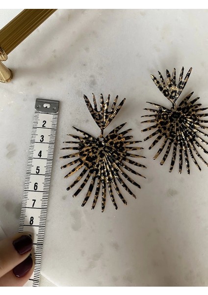 Deniz Kestanesi,leoparlı Küpe indirimleri