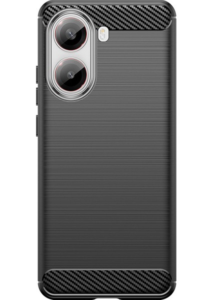 Poco X7 Pro Fırçalanmış Yumuşak Silikon Cep Telefonu Kılıfı (Yurt Dışından)