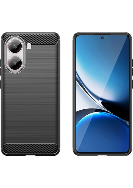 Poco X7 Pro Fırçalanmış Yumuşak Silikon Cep Telefonu Kılıfı (Yurt Dışından) modelleri