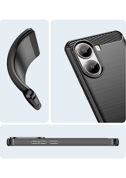 Poco X7 Pro Fırçalanmış Yumuşak Silikon Cep Telefonu Kılıfı (Yurt Dışından) fırsatları