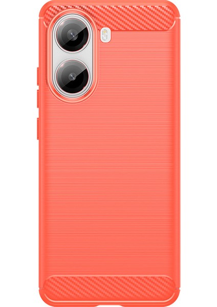 Poco X7 Pro Fırçalanmış Yumuşak Silikon Cep Telefonu Kılıfı (Yurt Dışından)