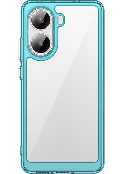 Poco X7 Pro Şeker Rengi Şeffaf Akrilik Cep Telefonu Kılıfı (Yurt Dışından)