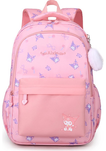 Ilkokul Öğrencileri Için Yeni Okul Çantası Japon Ins Hafif Karikatür Sevimli Sırt Çantası Çocuk Büyük Kapasiteli Yük Azaltıcı Sırt Çantası (Yurt Dışından)