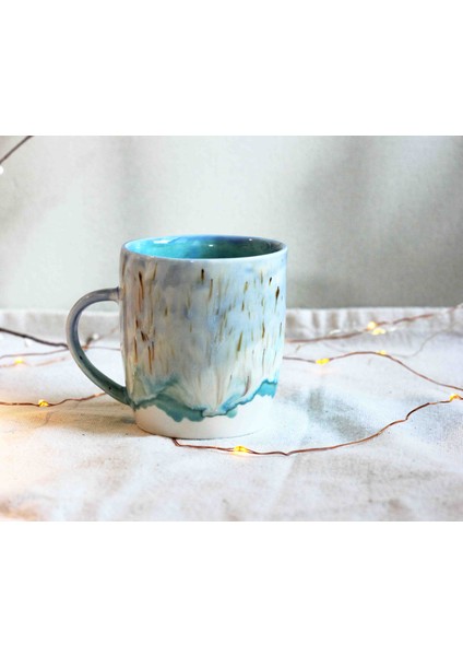 El Yapımı Stoneware Kupa