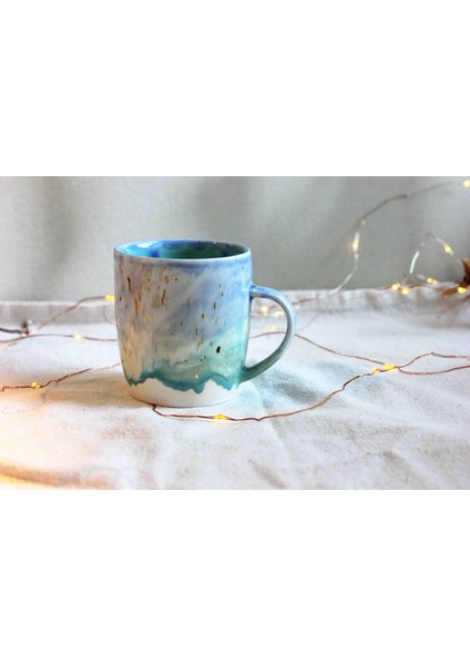El Yapımı Stoneware Kupa