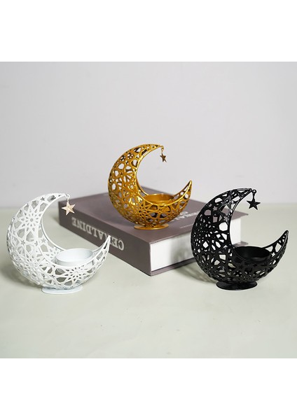 Ferforje Ay Mum Tutucu Içi Boş Aromaterapi Ocak Dekorasyon Ev El Sanatları (Yurt Dışından) modelleri