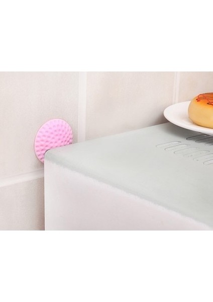 Çok Amaçlı Silikon Kapı Duvar Koruyucu Tampon - 4lü Paket