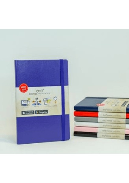 Lilamor Sert Kapak 80 Gr. Lastikli Defter Mor