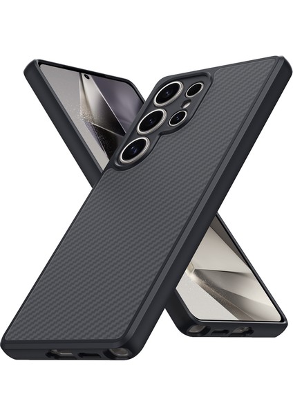 Galaxy S25 UltraKılıf Magsafeli karbonfiber Tasarımlı Fibronis Premium Kapak indirimleri