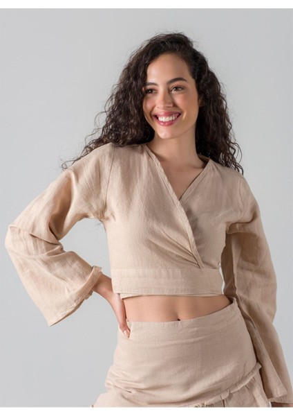 Summer Keten Crop / Bluz Bej modelleri