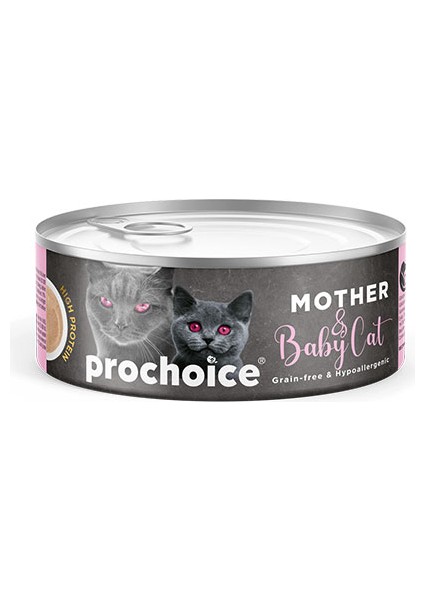 Mousse Anne ve Bebek Kediler Için Tavuklu Yavru Kedi Konservesi 80 gr