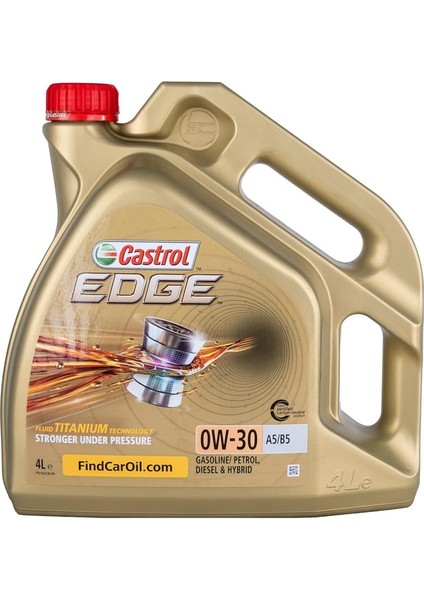 Edge 0W/30 4lt (Dizel & Benzinli)