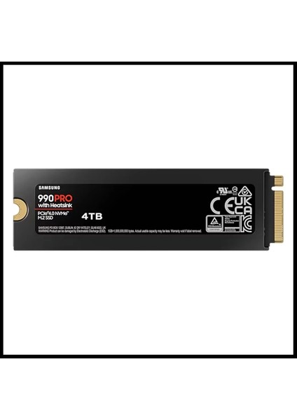 MZ-V9P4T0CW, 990 Pro, 4tb, 7450/6900, Gen4, Nvme Pcıe M.2 2280, SSD (Soğutuculu) (Türkiye Distribütörü Garantili) fiyatları