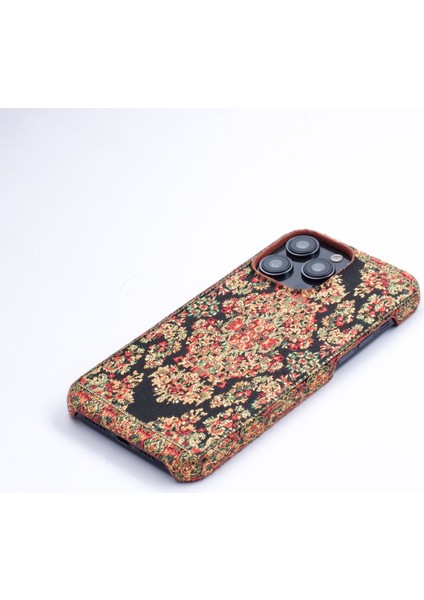 Carpet Pattern Apple iPhone Case Apple iPhone 15 Pro Max modelleri