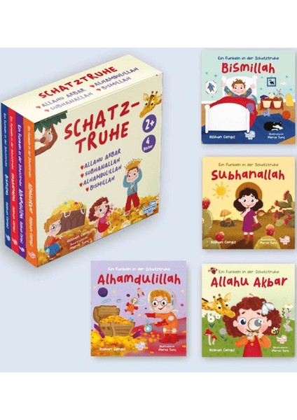 Schatztruhe Almanca Hazine Sandığı (4 Kitap) - Aslıhan Cengiz