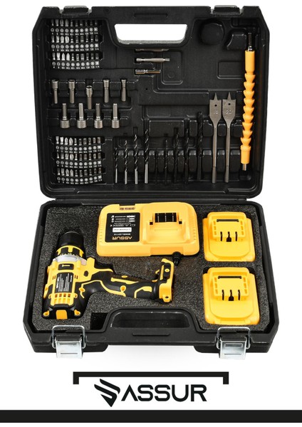 12V Çift Akülü Vidalama Metal Şanzıman Şarjlı Matkap modelleri