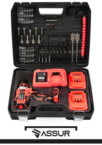 12V Çift Akülü Vidalama Metal Şanzıman Bakır Sargılı Şarjlı Matkap modelleri