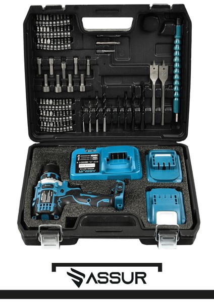 12V Çift Akülü Vidalama Metal Şanzıman Şarjlı Matkap modelleri