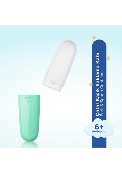 887 Wee Baby Çatal Kaşık Saklama Kabı