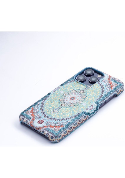 Carpet Pattern Apple iPhone Case Apple iPhone 15 Pro Max modelleri
