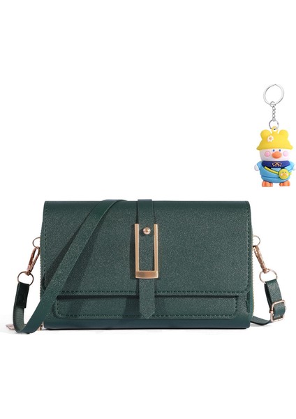 Cüzdan Cep Telefonu Çantası Moda Crossbody Küçük Kare Çanta Çok Yönlü Tek Omuz Küçük Omuz Çantası (Yurt Dışından)