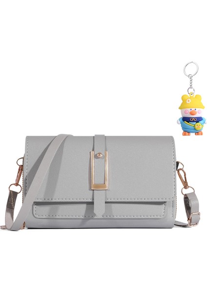 Cüzdan Cep Telefonu Çantası Moda Crossbody Küçük Kare Çanta Çok Yönlü Tek Omuz Küçük Omuz Çantası (Yurt Dışından)